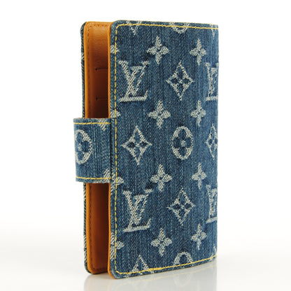 Louis Vuitton Denim Monogram Agenda PM 3 of 7