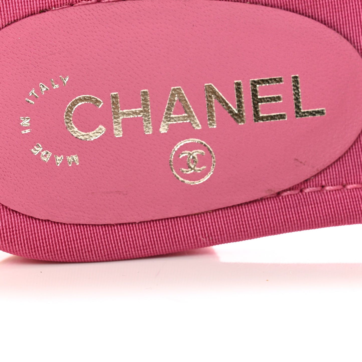 Suede Calfskin Camellia Thong Sandals 41 Pink