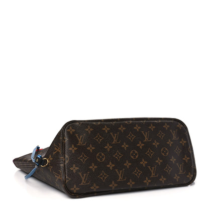 Louis Vuitton Monogram Totem Neverfull MM Magenta 4 of 10