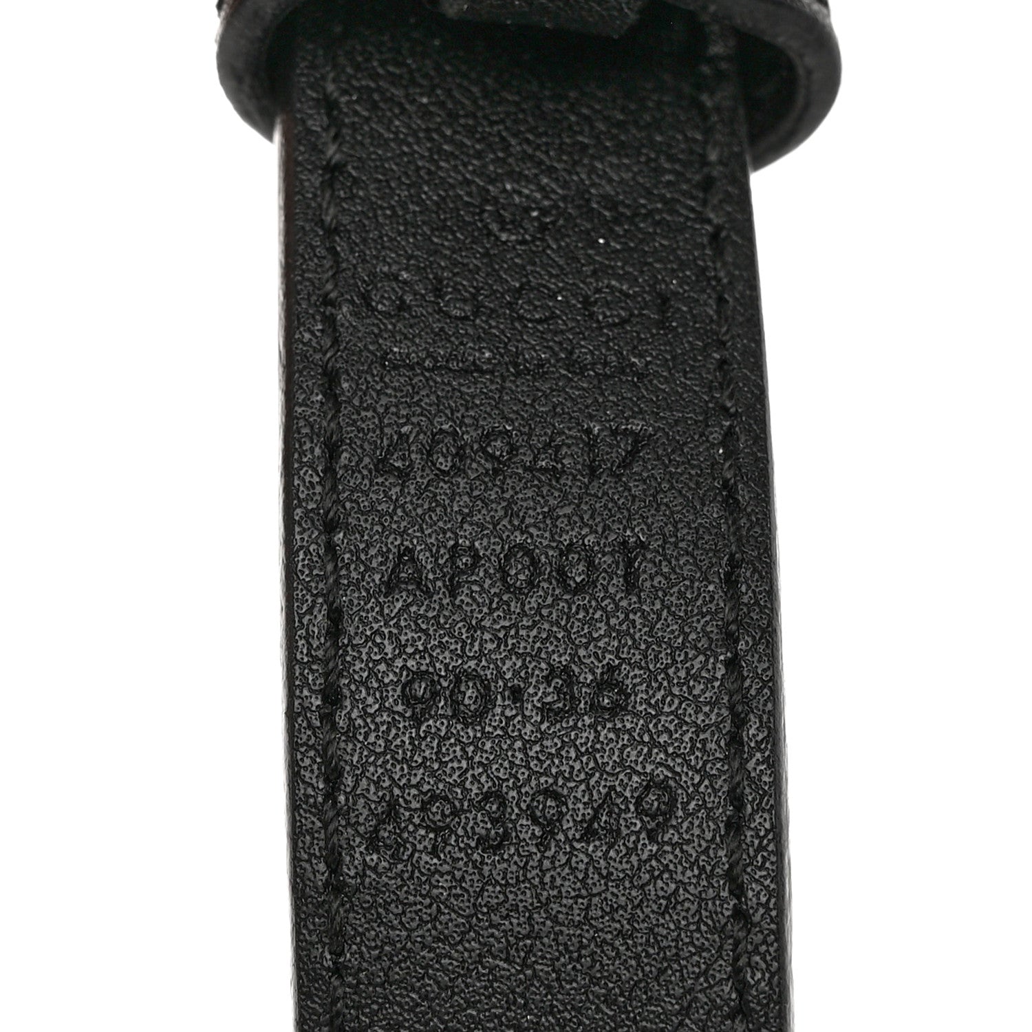 Gucci Calfskin Double G 20mm Belt 90 36 Black 5 of 10