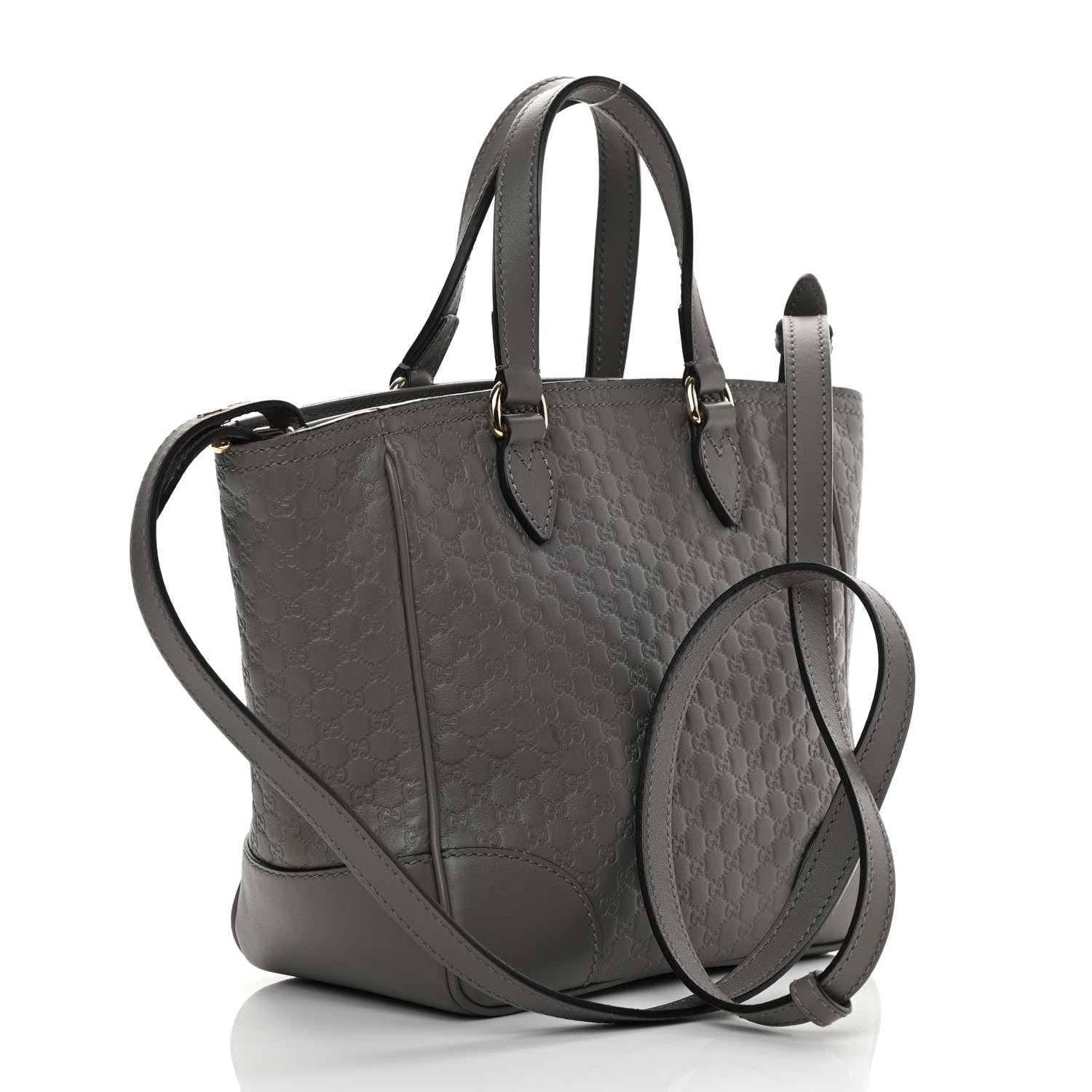 Gucci Microguccissima Small Bree Tote Graphite 3 of 13