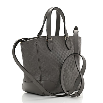 Gucci Microguccissima Small Bree Tote Graphite 3 of 13