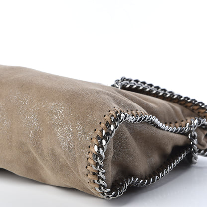 Stella McCartney Shaggy Deer Falabella Fold Over Tote Taupe 6 of 9