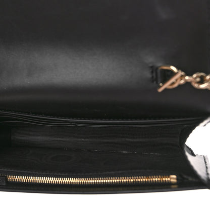Gucci Guccissima Signature Bowy Chain Wallet Black 5 of 13