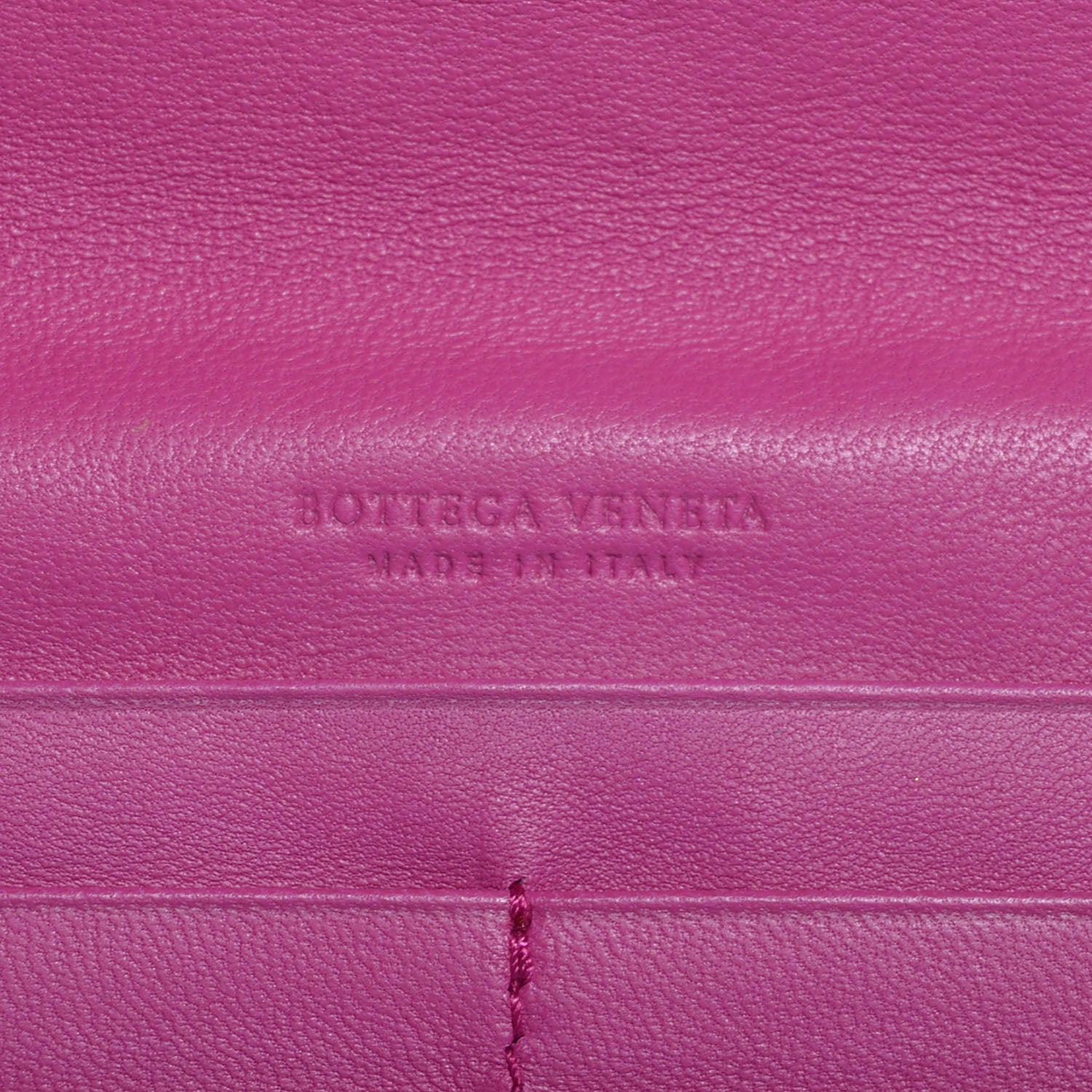 Bottega Veneta Nappa Intrecciato Double Zip Clutch Wallet Ametista 6 of 8