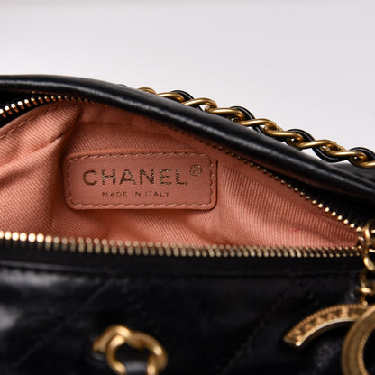Chanel Calfskin Quilted Baluchon Black 7 of 13