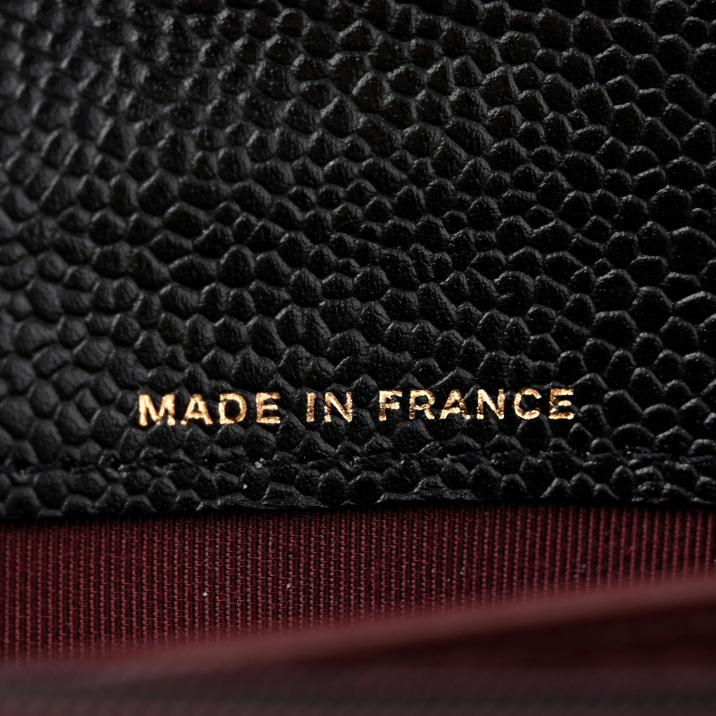 Caviar Quilted Large Gusset Flap Wallet Black