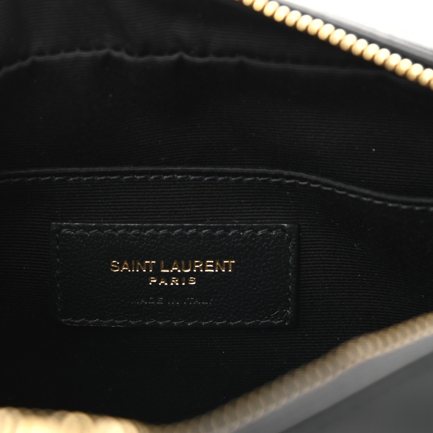 Saint Laurent Calfskin Matelasse Monogram Lou Camera Bag Black 6 of 9