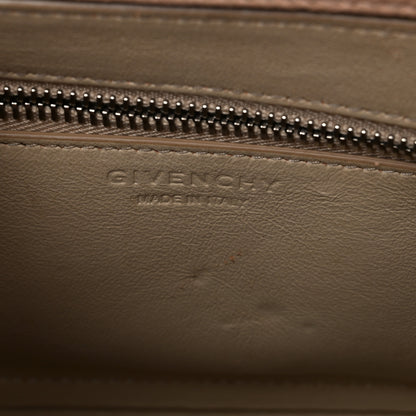 Givenchy Grained Calfskin Small Horizon Satchel Powder 6 of 29