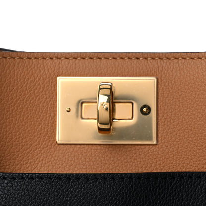 Louis Vuitton Calfskin Monogram On My Side Black 16 of 18