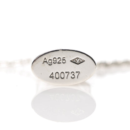 Louis Vuitton Sterling Silver Lockit Necklace 5 of 5