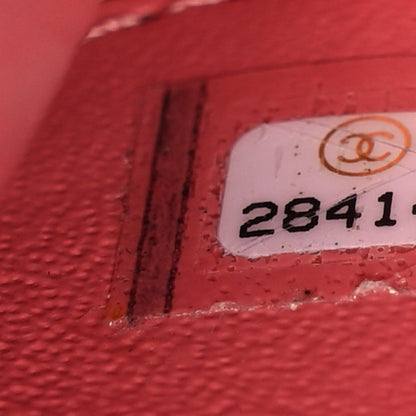 Chanel Caviar Quilted Medium CC Filigree Vanity Case Pink 7 of 9