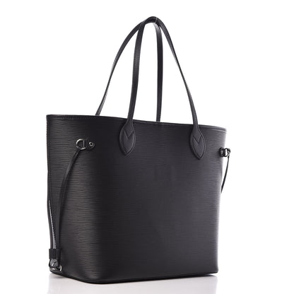 Louis Vuitton Epi Neverfull MM Black 4 of 12