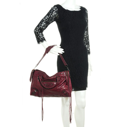 Balenciaga Chevre City Bordeaux 2 of 12