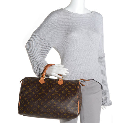Louis Vuitton Monogram Speedy 35 2 of 7