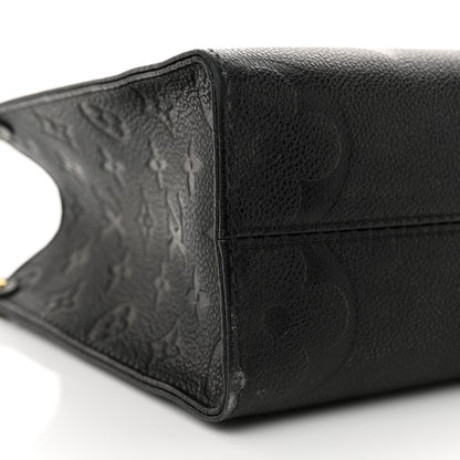 Louis Vuitton Empreinte Monogram Giant Onthego PM Black 8 of 12
