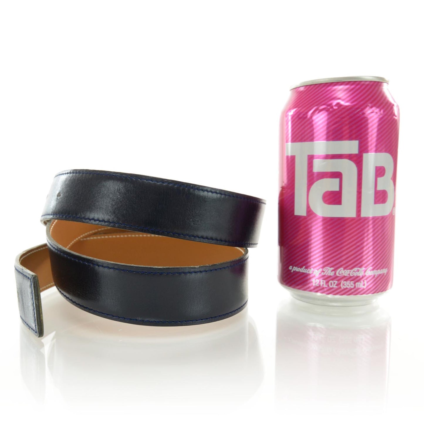 Box Reversible Belt Strap Black Gold 90