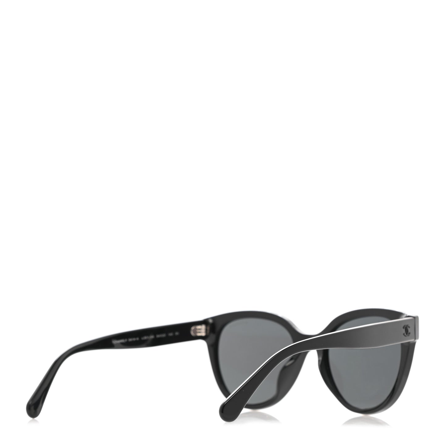 Acetate CC Butterfly Sunglasses 5414-A Black