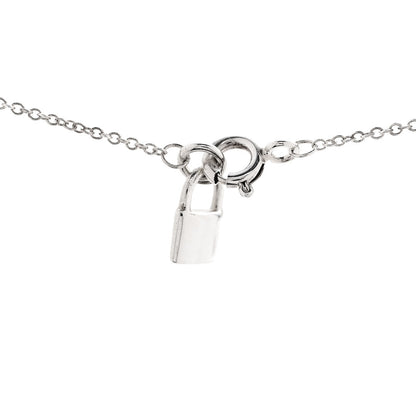 Tiffany Sterling Silver Return To Tiffany Love Heart Tag Key Pendant Necklace 4 of 6
