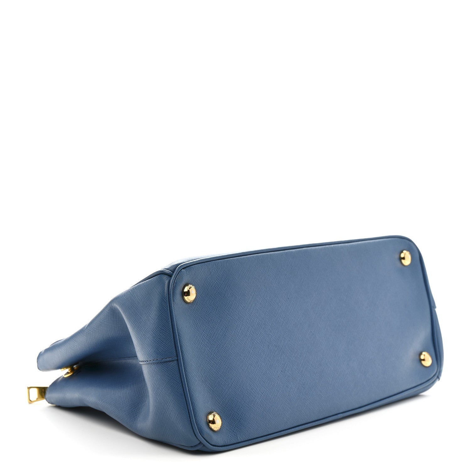 Prada Saffiano Small Galleria Double Zip Tote Cobalto 4 of 15