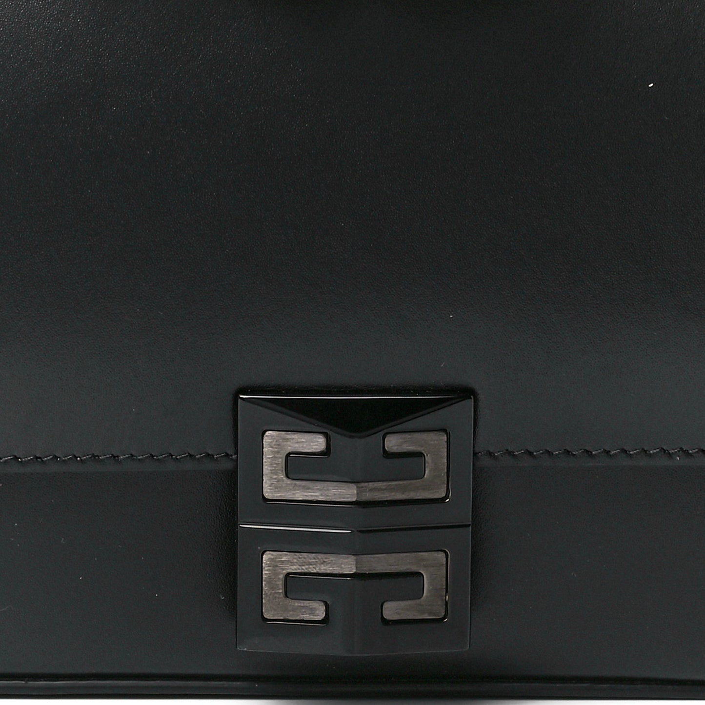 Box Calfskin Medium 4G Cube Chain Shoulder Bag So Black