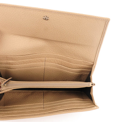 Gucci Calfskin Soho Continental Wallet Camelia 5 of 7