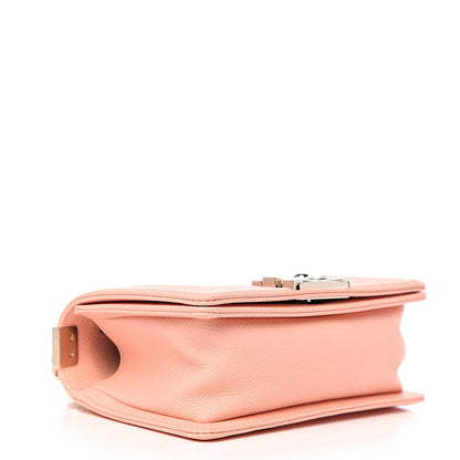 Chanel Caviar Quilted Small Boy Flap Light Pink 3 of 9