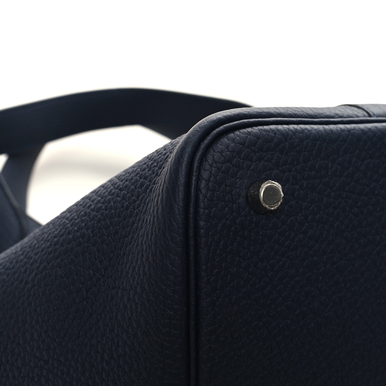 Hermes Taurillon Clemence Picotin Lock 22 MM Bleu Nuit 11 of 12