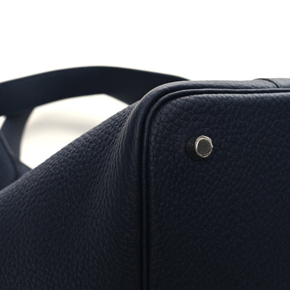 Hermes Taurillon Clemence Picotin Lock 22 MM Bleu Nuit 11 of 12