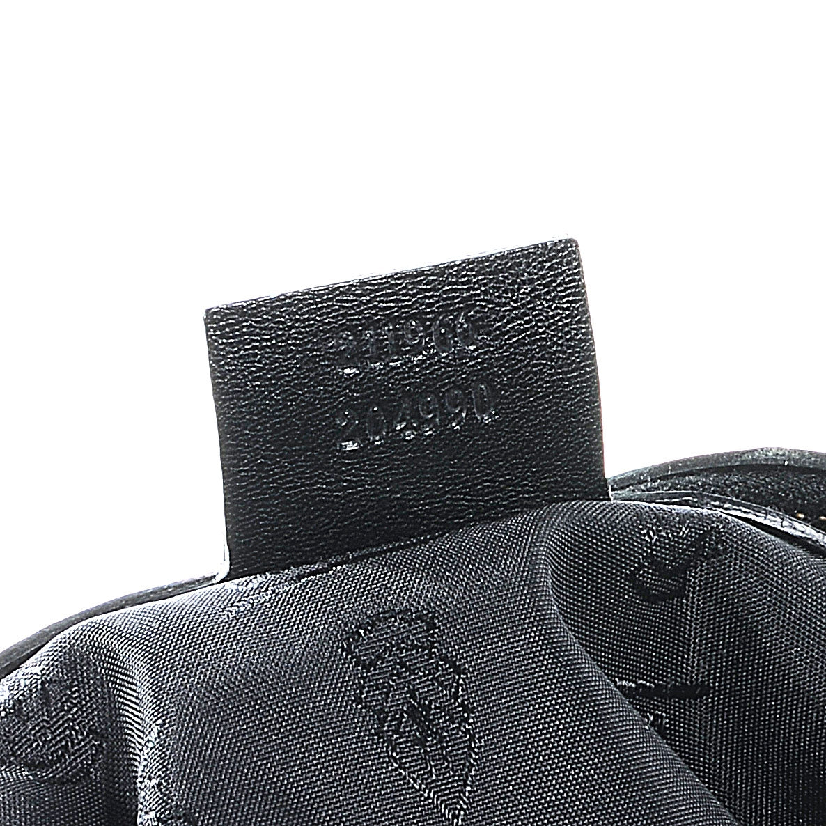 Leather Medium Jockey Hobo Black