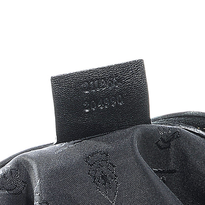 Gucci Leather Medium Jockey Hobo Black 4 of 9