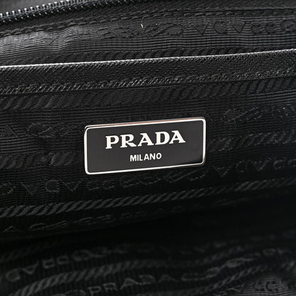 Prada Tessuto Nylon Saffiano Vela Backpack Black 7 of 11