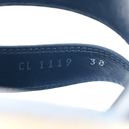 Louis Vuitton Monogram Denim Starboard Espadrille Flat Sandal 38 Blue 8 of 8