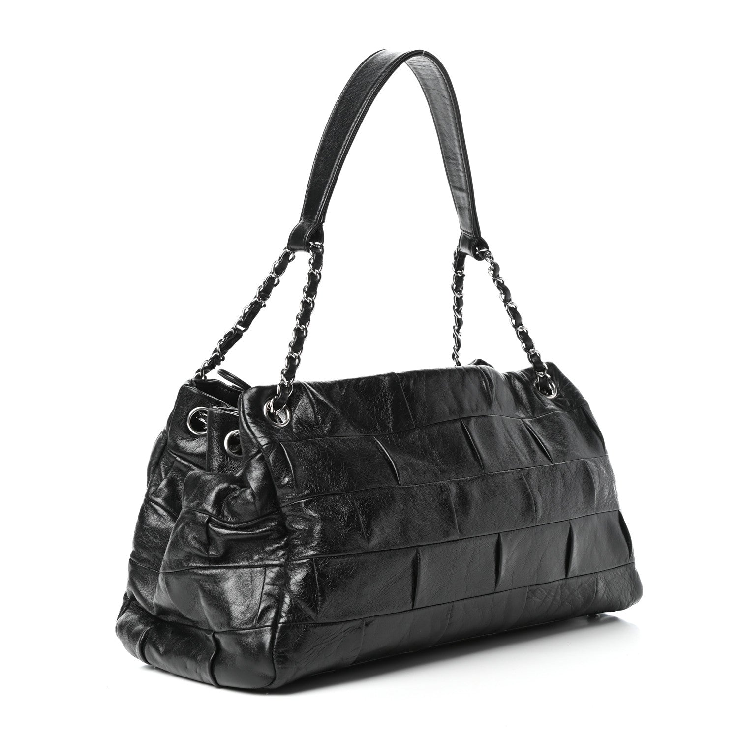 Chanel Lambskin Igloo Shoulder Bag Black 3 of 9
