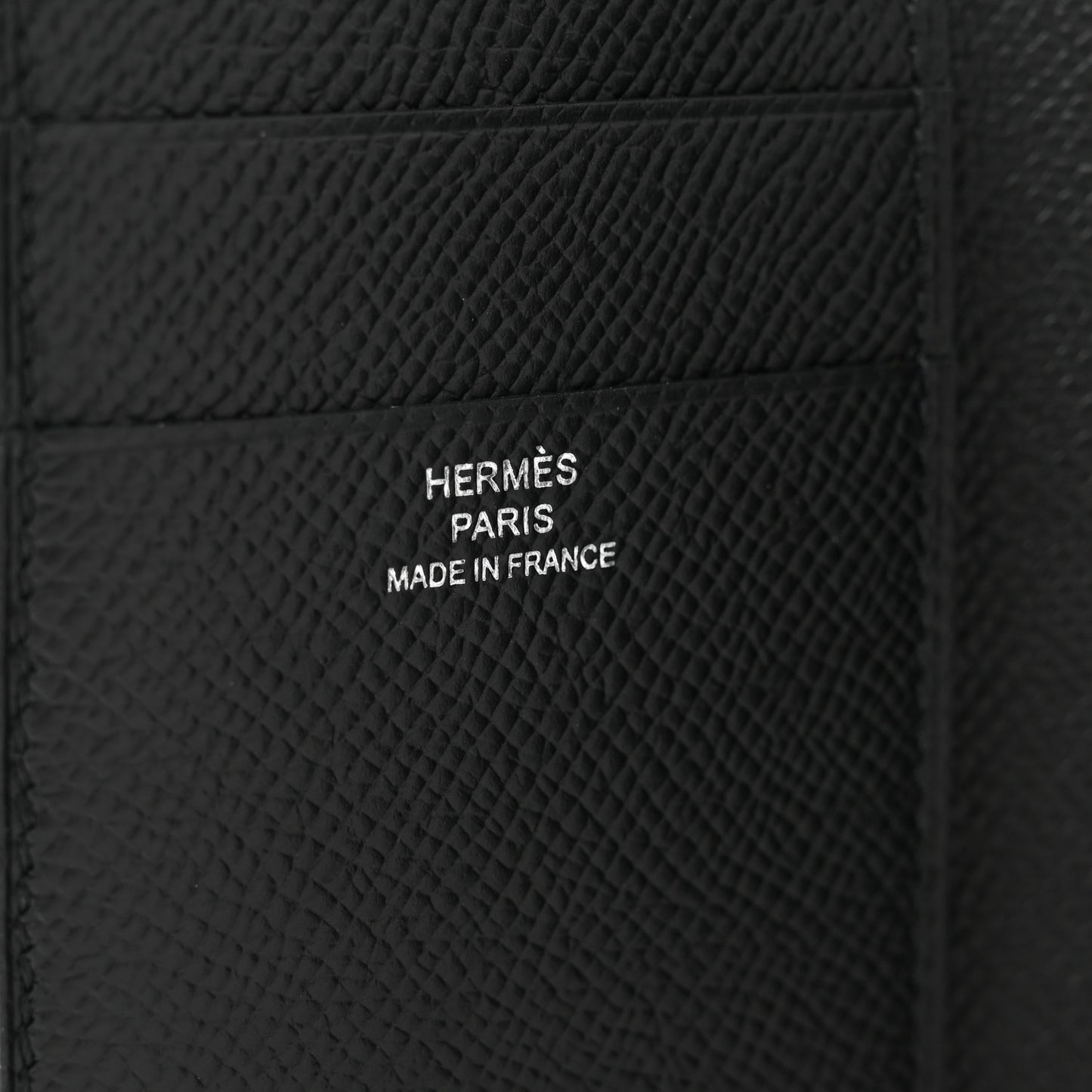 Epsom Tri-Fold Compact Monochrome Bearn Wallet Black
