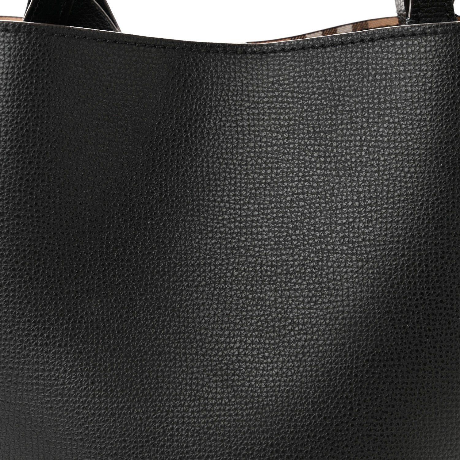 Burberry London Grainy Calfskin Small Lorne Bucket Crossbody Black 8 of 10