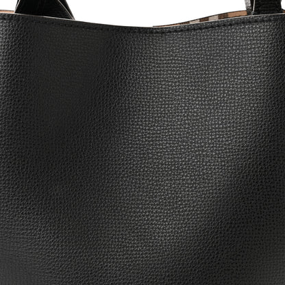 Burberry London Grainy Calfskin Small Lorne Bucket Crossbody Black 8 of 10
