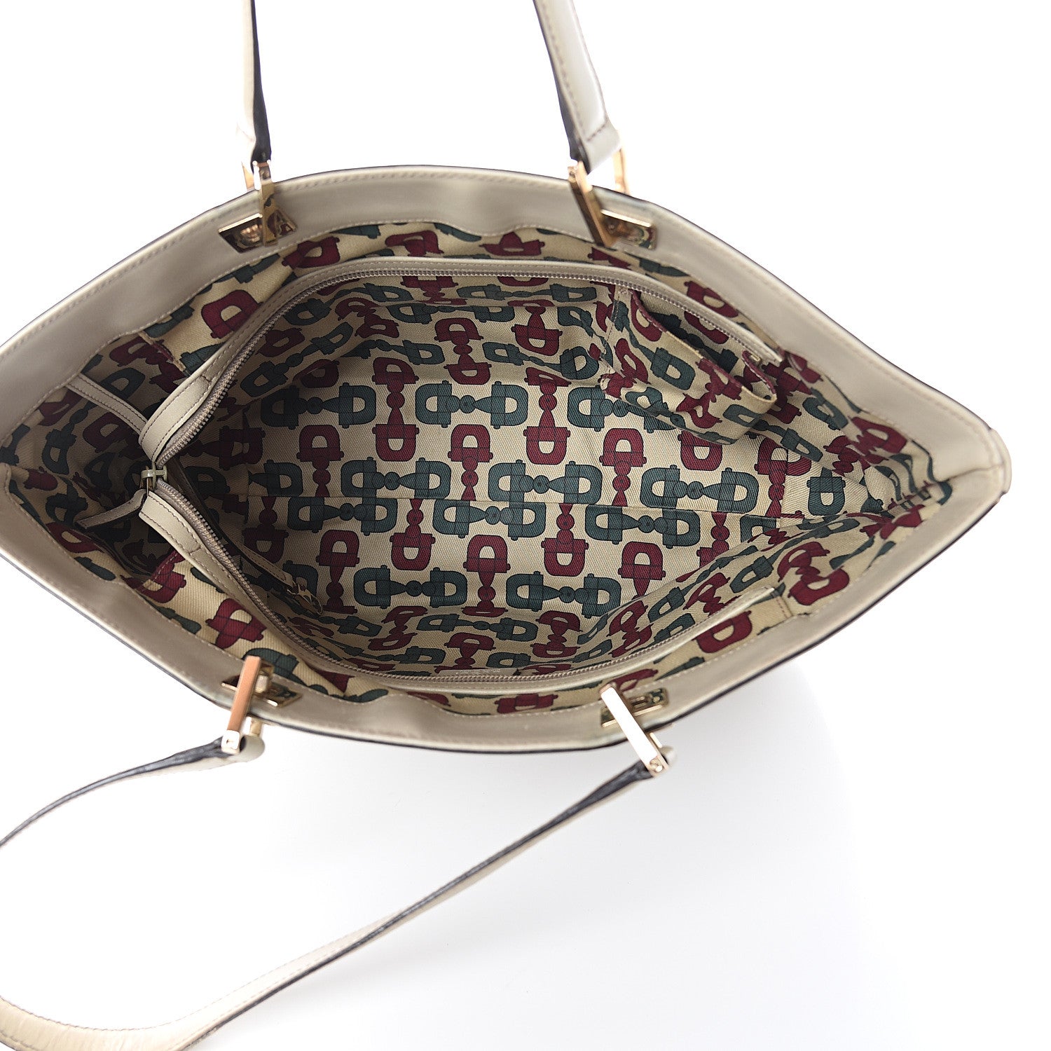 Gucci Guccissima Large Punch Tote Ivory 4 of 7