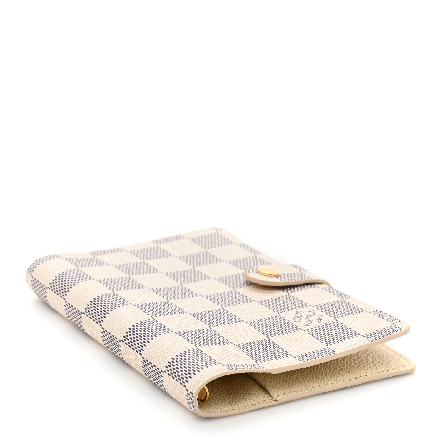 Louis Vuitton Damier Azur Small Ring Agenda Cover 4 of 9