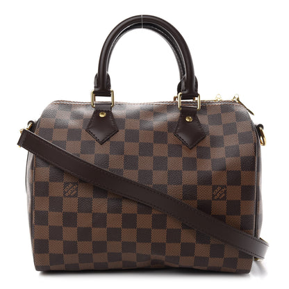 Louis Vuitton Damier Ebene Speedy Bandouliere 25 1 of 9