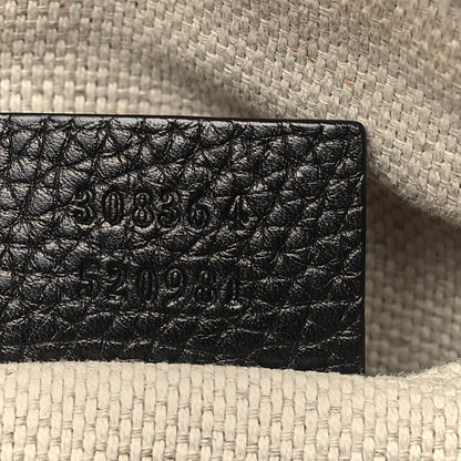 Gucci Pebbled Calfskin Small Soho Disco Bag Black 7 of 11