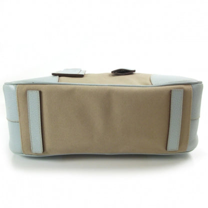 Prada Nappa Bauletto Beige Blue 4 of 12