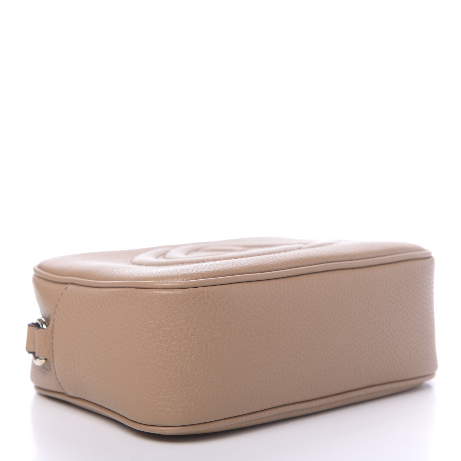 Gucci Pebbled Calfskin Small Soho Disco Bag Camelia 4 of 11