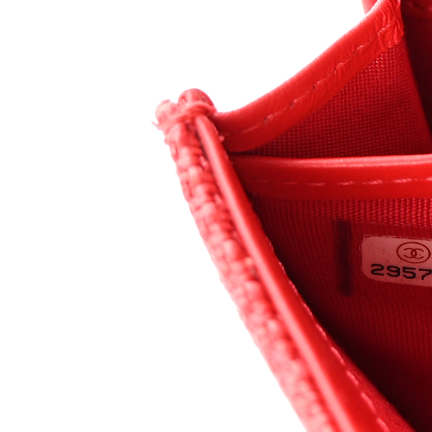 Canvas Deauville Flap Wallet Red