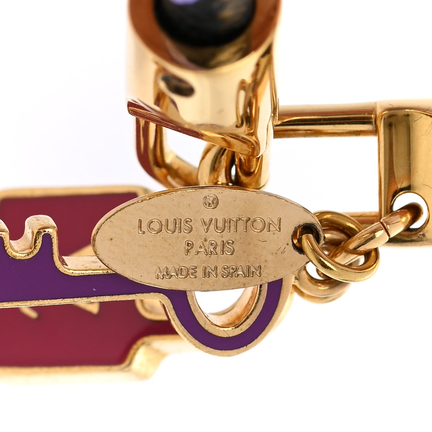 Monogram Multicolor Luck It Bracelet 17 Black