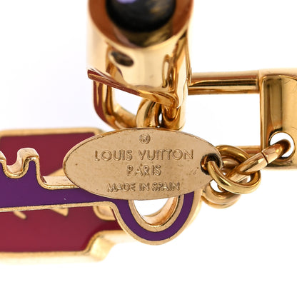 Louis Vuitton Monogram Multicolor Luck It Bracelet 17 Black 4 of 6