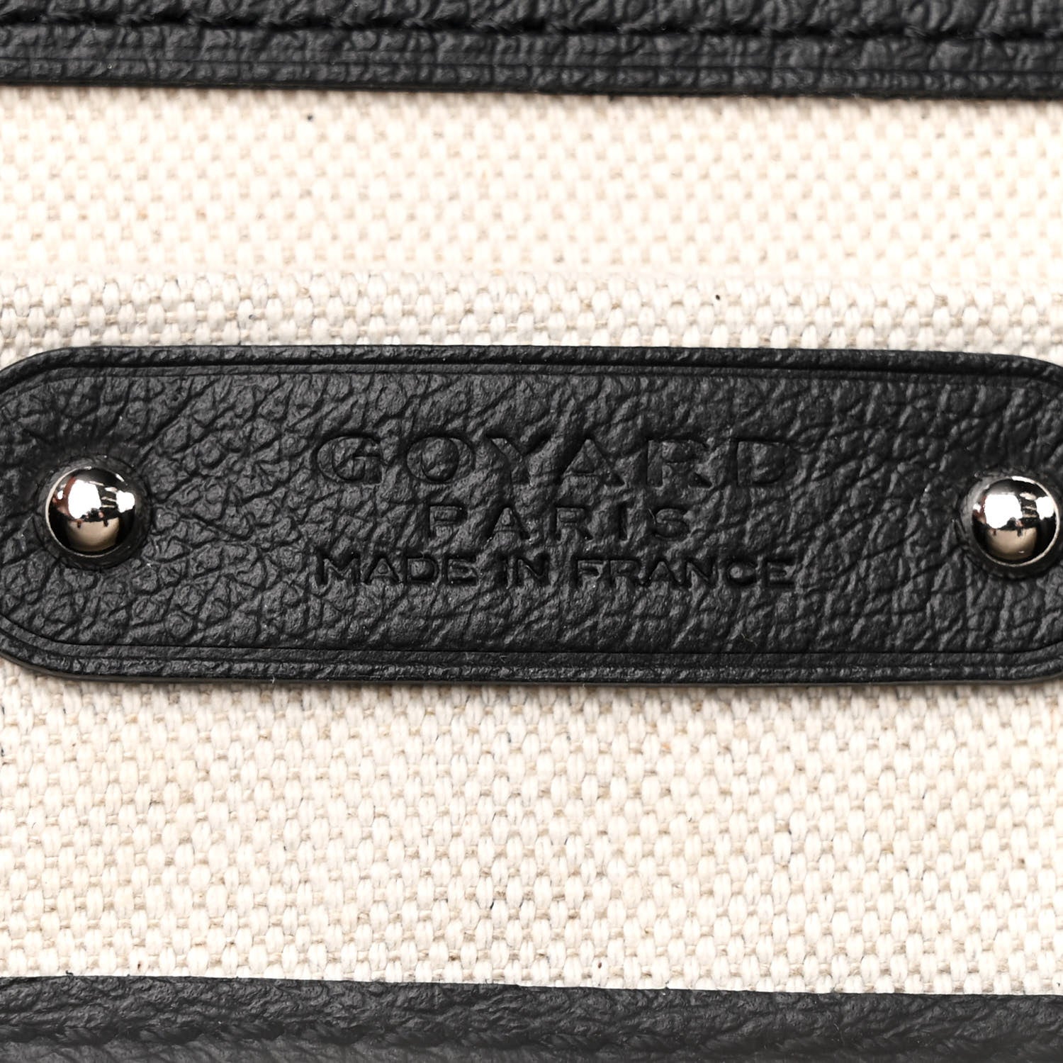 Goyard Goyardine Saigon Tote Black 6 of 10
