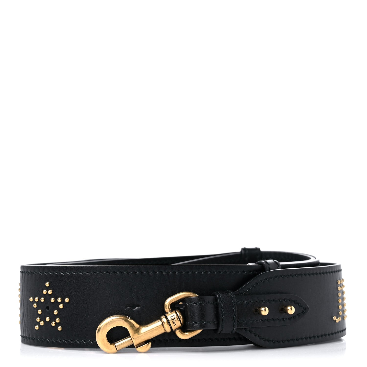 Christian Dior Calfskin Studded J'Adior Shoulder Strap Black 1 of 4