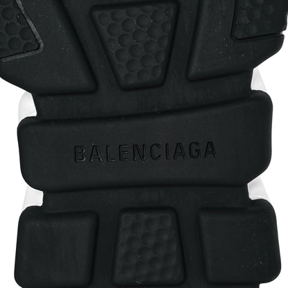 Balenciaga Neoprene Knit Womens Speed Sneakers 37 Black White 6 of 8