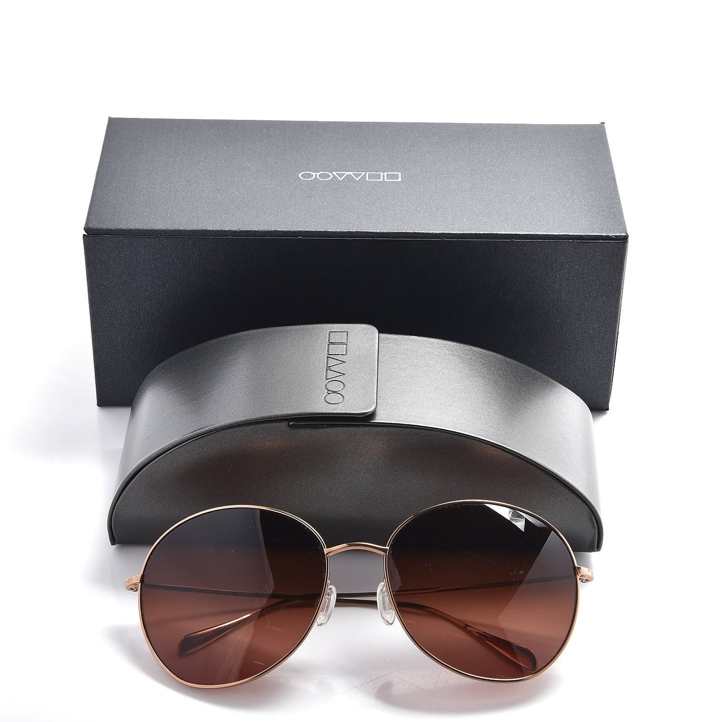 Blondell Round Sunglasses Rose Gold